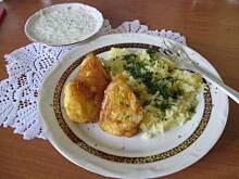 Fot. Ewelinka_inka, kalafior w jajku- pod pierzynką