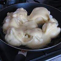 kalafior w jajku- pod pierzynką