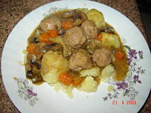 Fot. Mar'La, Mięsne kulki w winnym sosie