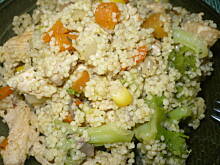 Fot. Mońcia, kuskus jednogarnkowy