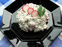 Fot. bahus, Twarożek z rzodkiewkami i koperkiem