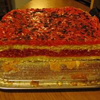 Uproszczone Ciasto jabłkowo-galaretkowe Szybciutke