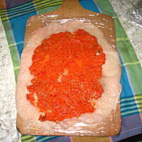 Zimne mięska ze szpinakiem i ajwarem