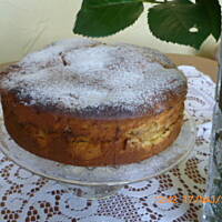 Placek z jabłkami z pomarańczową nutą