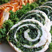 Zimne mięska ze szpinakiem i ajwarem