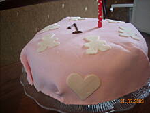 Fot. czarnula, Ozdoby na tort