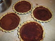 Fot. patysiapysia, tartaletka migdałowo-brzoskwiniowa