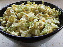 Fot. hana88, Salatka z wesela z  sosem hamburgerowym