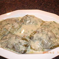 golabki w sosie koperkowym Kamilli