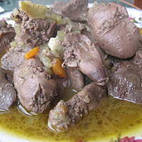 Wątróbka duszona w sosie własnym Marty