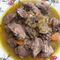 Wątróbka duszona w sosie własnym Marty