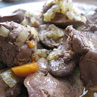 Wątróbka duszona w sosie własnym Marty