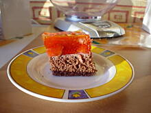 Fot. sweet_candy19, Biszkopt  z musem truskawkowym
