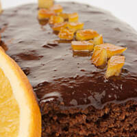 Polewa czekoladowo-pomarańczowa