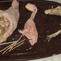 Pieczone udka z niespodzianką