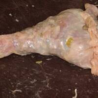 Pieczone udka z niespodzianką