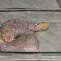 Pieczone udka z niespodzianką