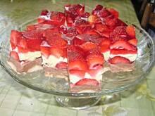 Fot. nutella, Serniczek na zimno- kolorowy z galaretką