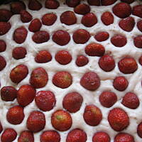 Tort truskawkowy z galaretką  Marty