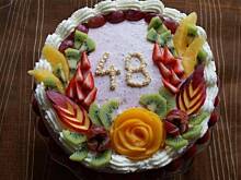 Fot. Aniula27, Tort podwójnie truskawkowy