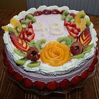 Tort podwójnie truskawkowy