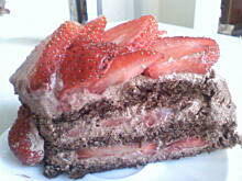 Fot. otaka, Tort węgierski na bitej śmietanie