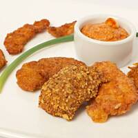 Piersi z kurczaka w kawałkach na ostro