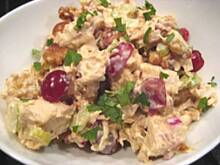 Fot. pszczolkaksc, Sałatka z kurczakiem i winogronami
