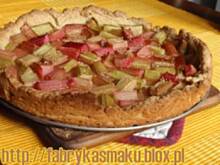 Fot. W-zetka, Ciasto kruche z rabarbarem wg W-zetki