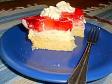 Fot. dama_pik, Ciasto z truskawkami i kremem budyniowym