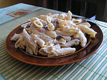 Fot. monisia_ze_szczecina, Sałatka odważne połączenie kurczaka z tuńczykiem