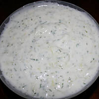 Sos Grecki Tzatziki  Czosnkowo - Koperkowy