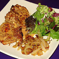 Schabik w sosie musztardowym