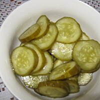 ogorki z miodem na zime