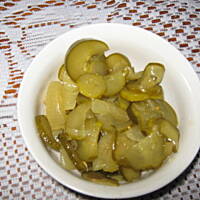 Ogorki w curry na zime pycha