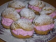 Fot. niebieska-różyczka, Ptysie z ciasta karpatkowego wg Różyczki