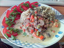 Fot. Kukułka, Kolorowy gulasz z kurczaka