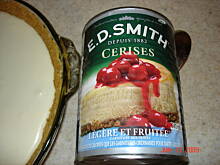 Fot. Eva, Sernik na zimno z wisniami