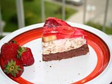 Fot. babsy, Torcik na zimno z chrupiącą masą