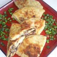 Krokiety z pieczarkami serem i czosnkiem