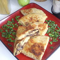 Krokiety z pieczarkami serem i czosnkiem