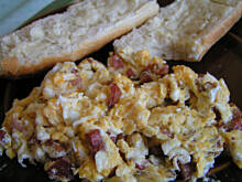 Fot. monisia_ze_szczecina, ambitne jajecznicowe inspiracje