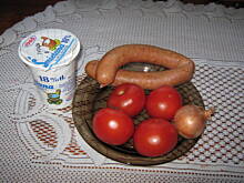 Fot. kasia146, Kielbaski jak z grilla z salatka