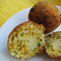 Smażone kuleczki ryżowe