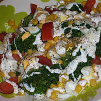 Sałatka z brokułem i jajkiem super wg Różyczki