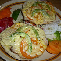 Kajzerki zapiekane ze schabem wg Różyczki