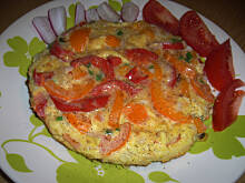 Fot. niebieska-różyczka, Omlet jajeczny-kolorowy wg Różyczki