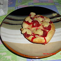 Bułeczki z truskawkami