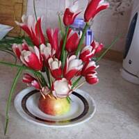 Dekoracja z rzodkiewki