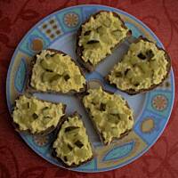 pasta jajeczna z małosolnym